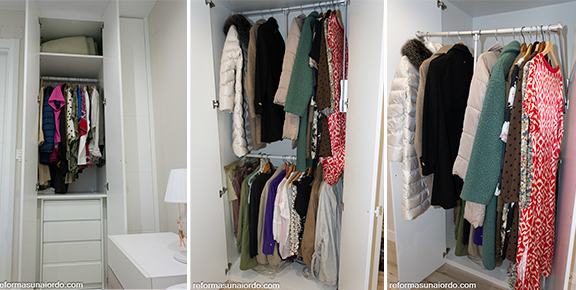 Armario a dos alturas