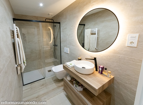 Reforma de un baño en Amorebieta