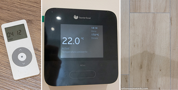 Suelo radiante en la Reforma Integral en Amorebieta